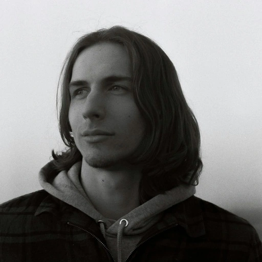 Black and white portrait
