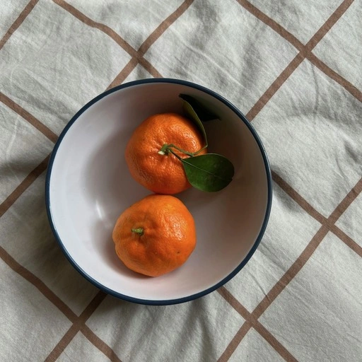 Original bowl with oranges